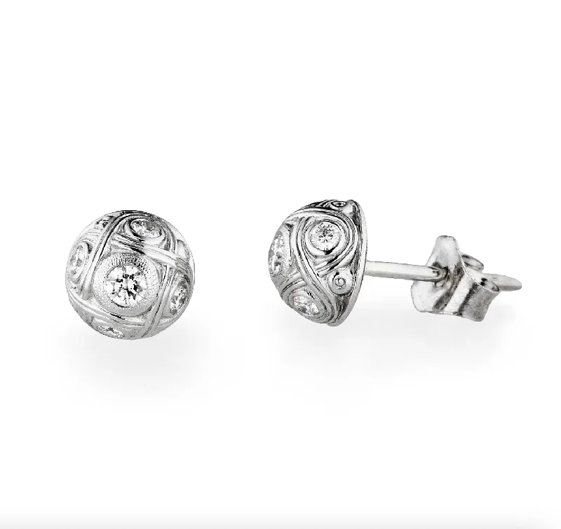 Alex Sepkus Half Dome Stud Earrings - E-40P