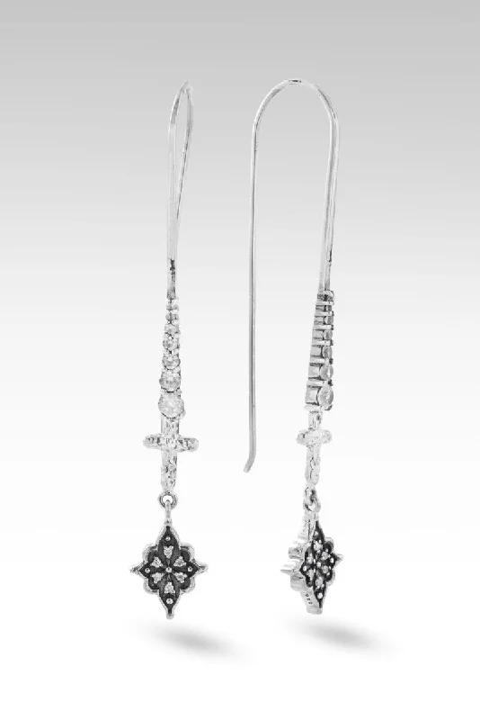 Message of Hope Earrings™ in White Zircon