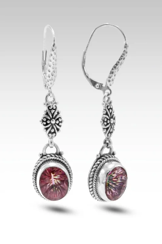 Beautiful in Time Earrings™ in Hayward's Muse™ Mystic Quartz