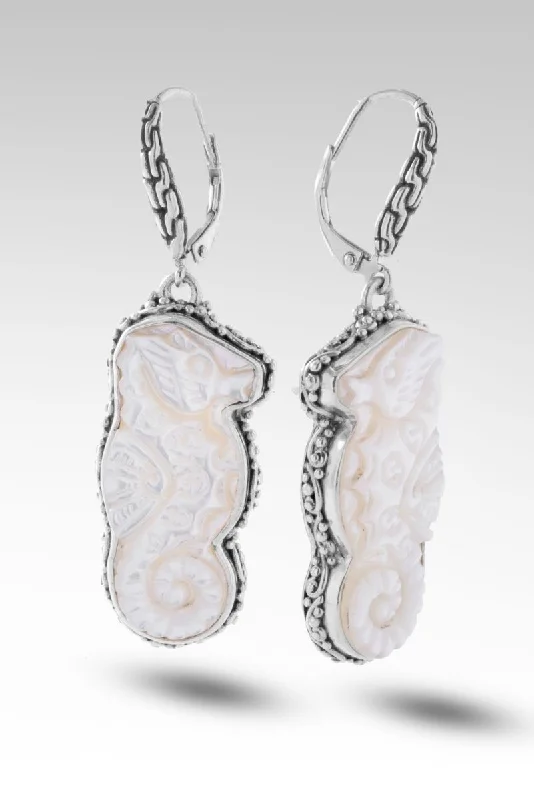 Beyond the Surface Earrings™ in White Mother of Pearl