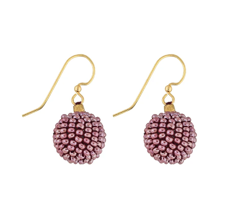 ***NEW*** <br>The Bauble Earring <br> Mulberry