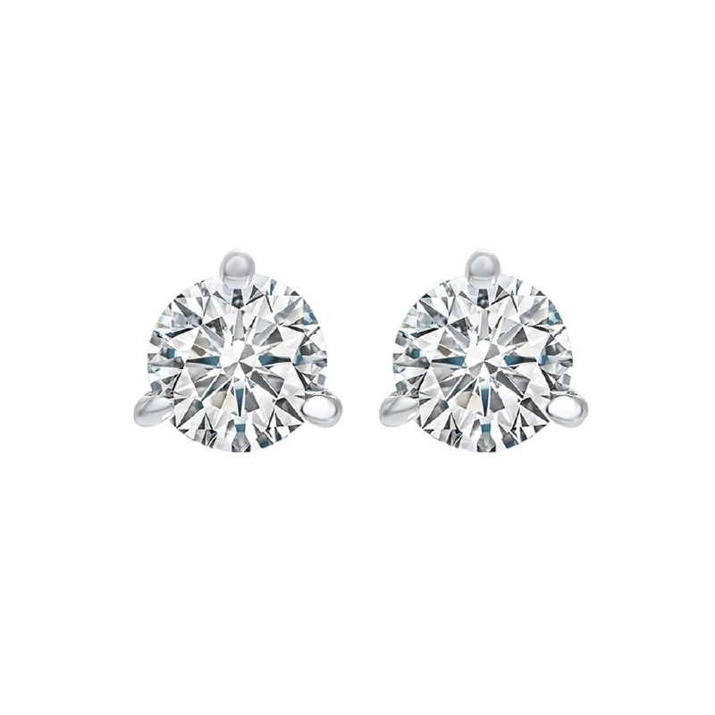 Carter's 89 14K White Gold 1.00cttw SI2-I1 H-J Diamond Stud Earrings