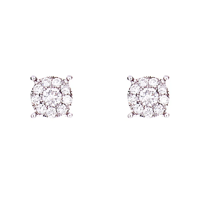 Diamond Stud Earrings