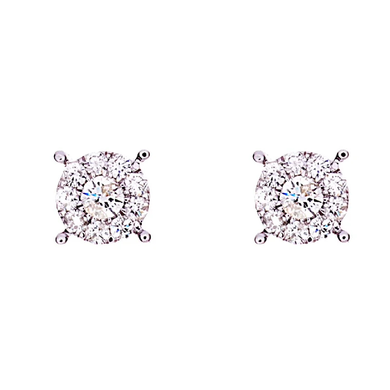 Diamond Stud Earrings