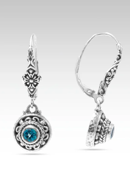 Embrace Kindness Earrings™ in Bali Breeze™ Mystic Topaz