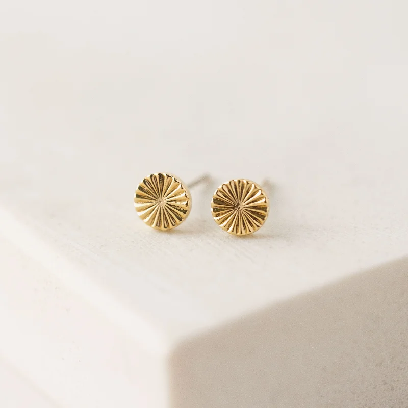 Everly Circle Stud Earrings