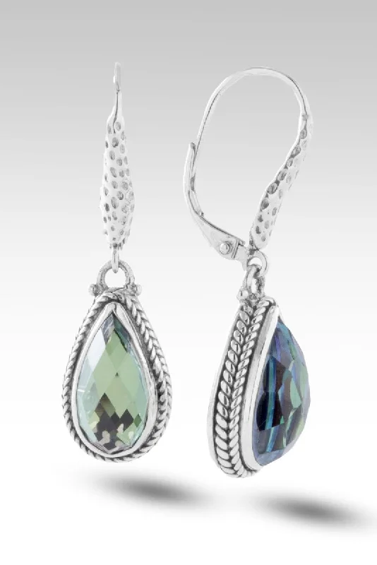 Good Nature Earrings™ in Chrome Chameleon™ Mystic Quartz