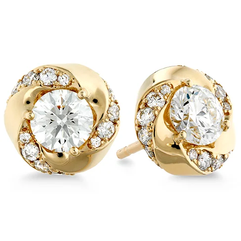 Hearts On Fire Atlantico Diamond Stud Earrings