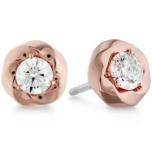 Hearts On Fire Atlantico Single Diamond Stud Earrings