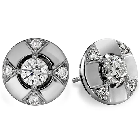 Hearts On Fire Copley Five Diamond Stud Earrings