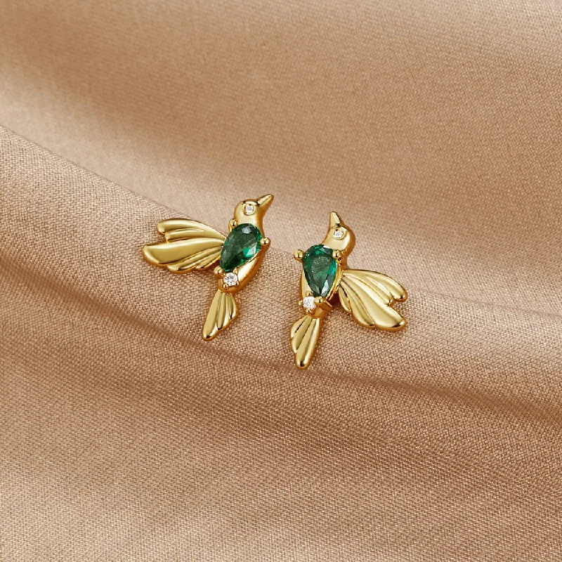 Hummingbird Stud Earrings