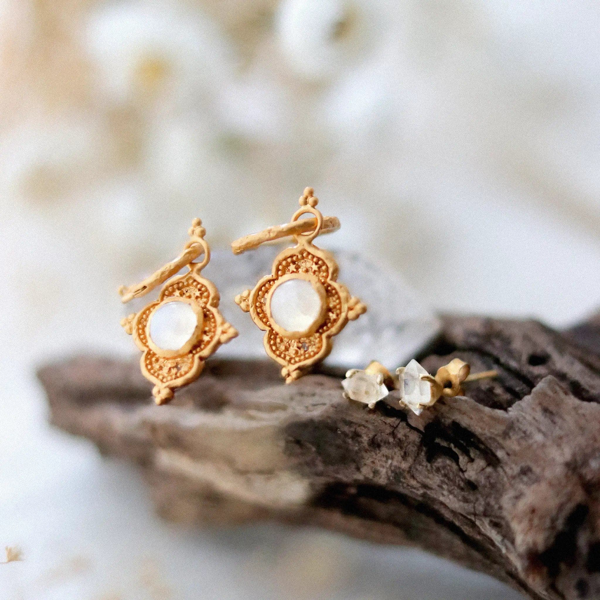 Earring Gift Set: Into The Light Hoop + Daydreamer Stud Earrings