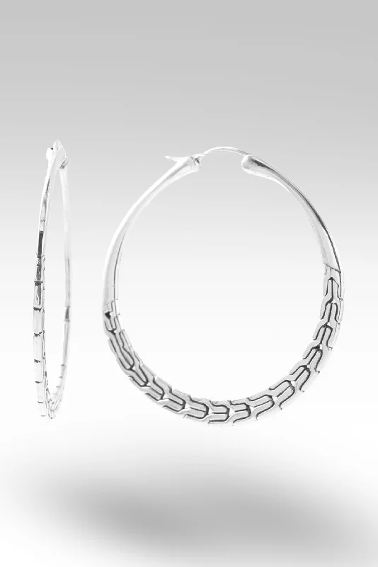 Iron Courage Hoops™ in Chainlink