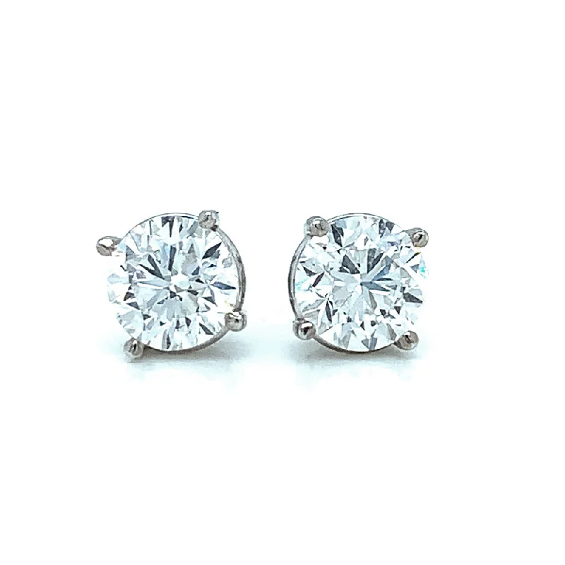 Lab Grown Diamond Stud Earrings - 1.40ctw