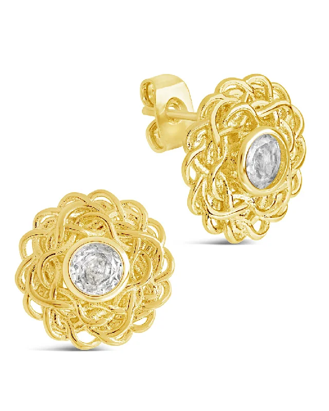 Lanira CZ Stud Earrings