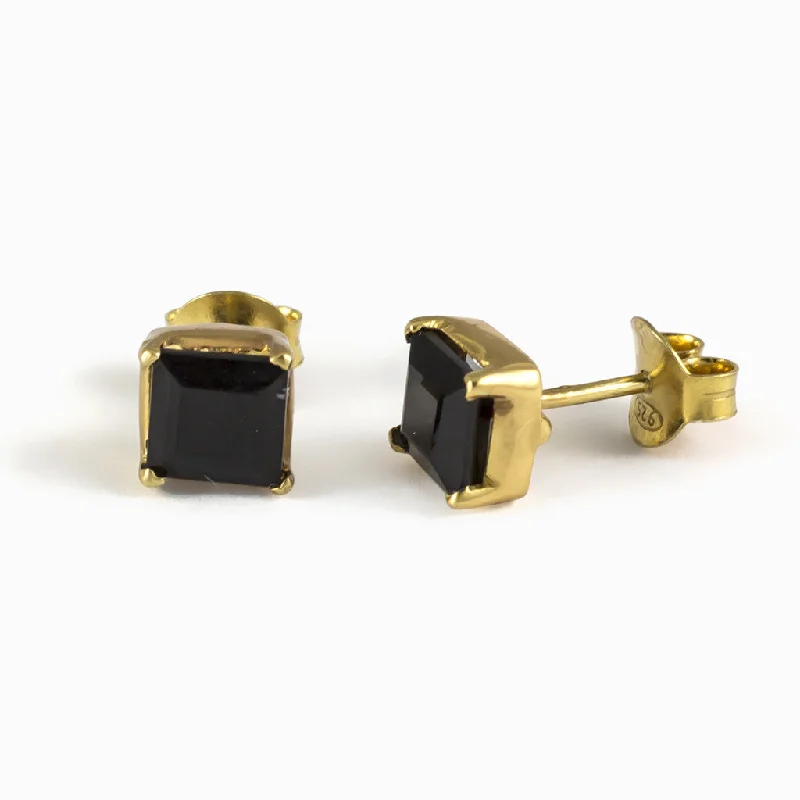 Onyx Stud Earrings