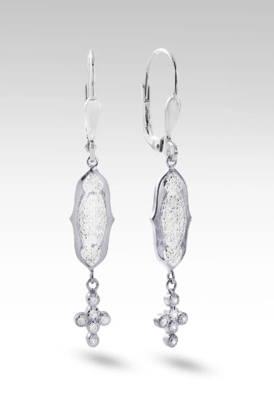 Passionate Promises Earrings™ in White Zircon