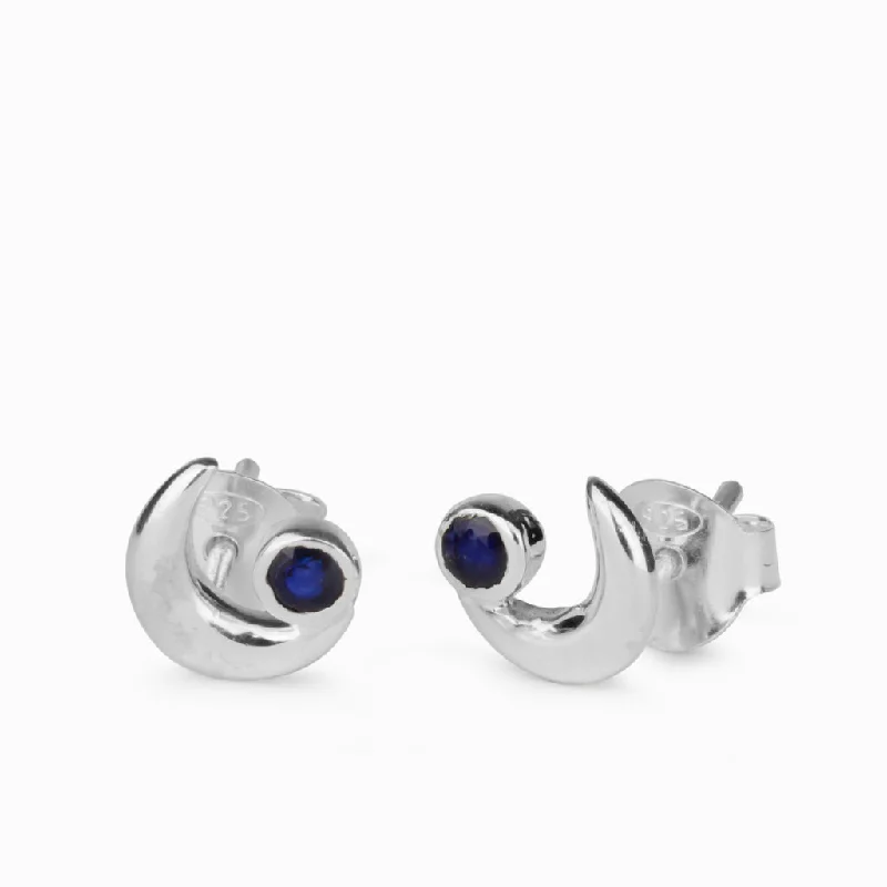 Sapphire Stud Earrings