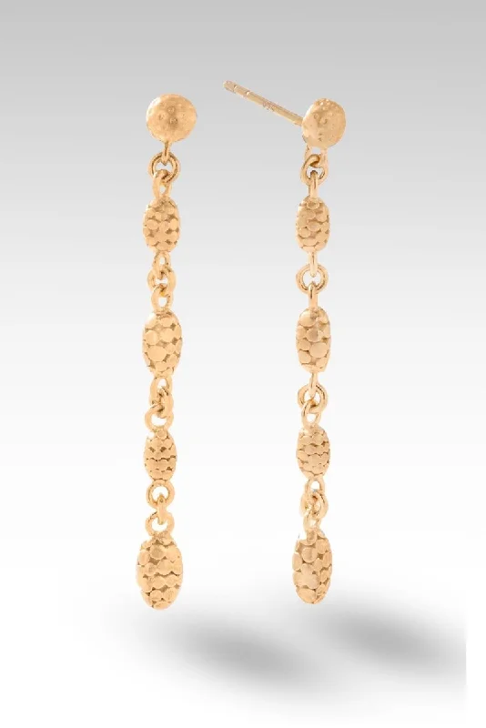 Sow Gentleness Earrings™ in 18K Gold & Rhodium Over Sterling Silver