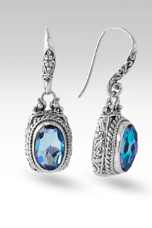 Spirit Guides Earrings™ in Perfect Luck™ Mystic Quartz