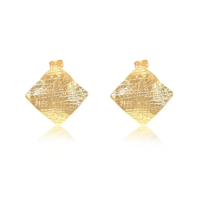 Squared Textured Earrings