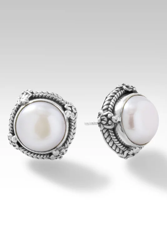 Forgive Freely Earrings™ in Freshwater Pearl