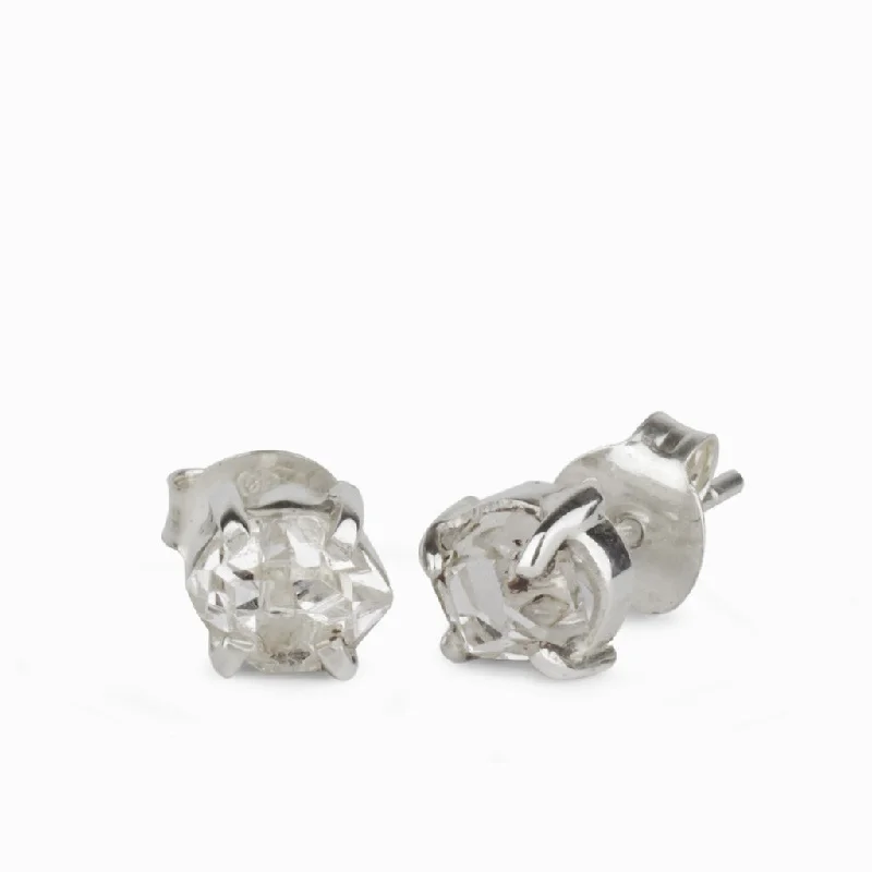 Herkimer Diamond Stud Earrings