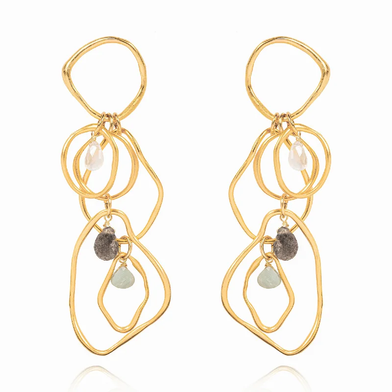 Sydney Earrings-Gold