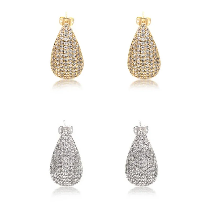 Teardrop Water Drop Statement Earring