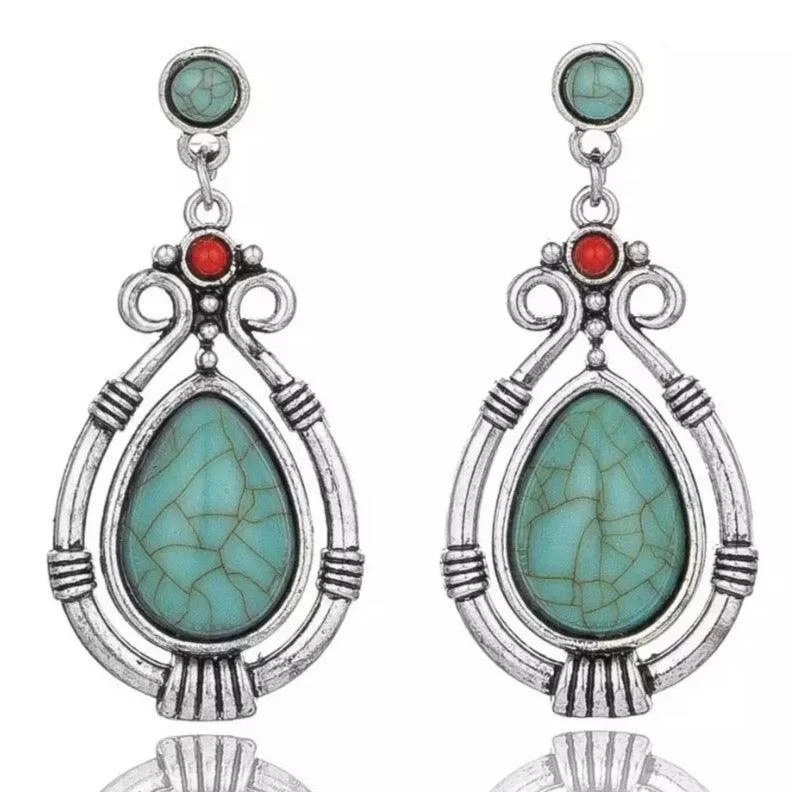 Turquoise Dangle Earrings