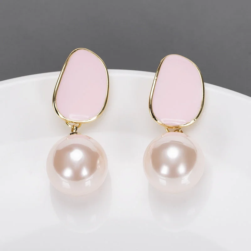 Pink Shell Pearls