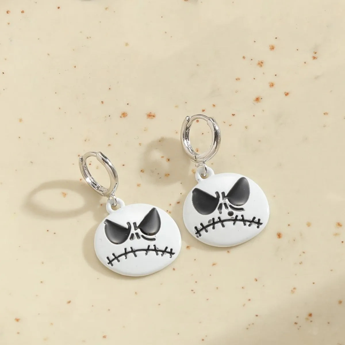 Grimace Enamel Earrings