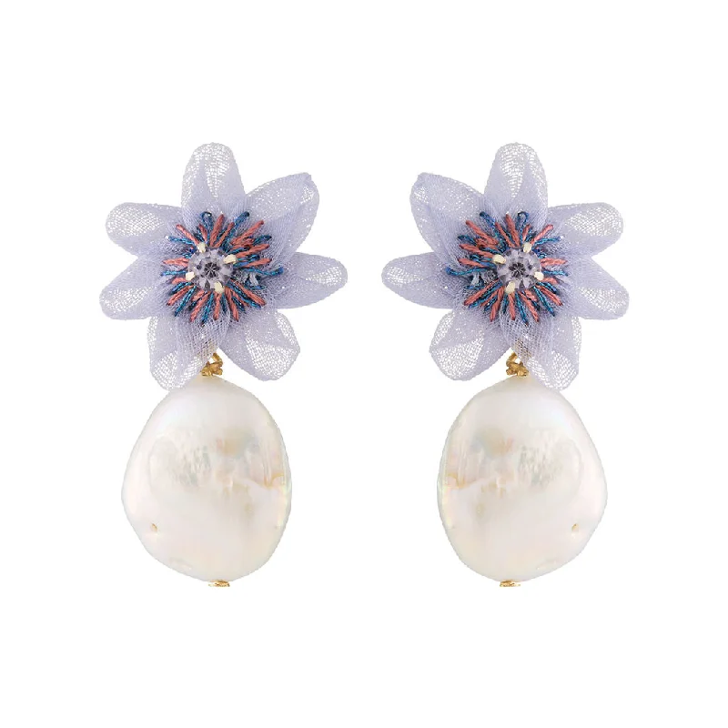 Caterina Pearl Drop Earrings