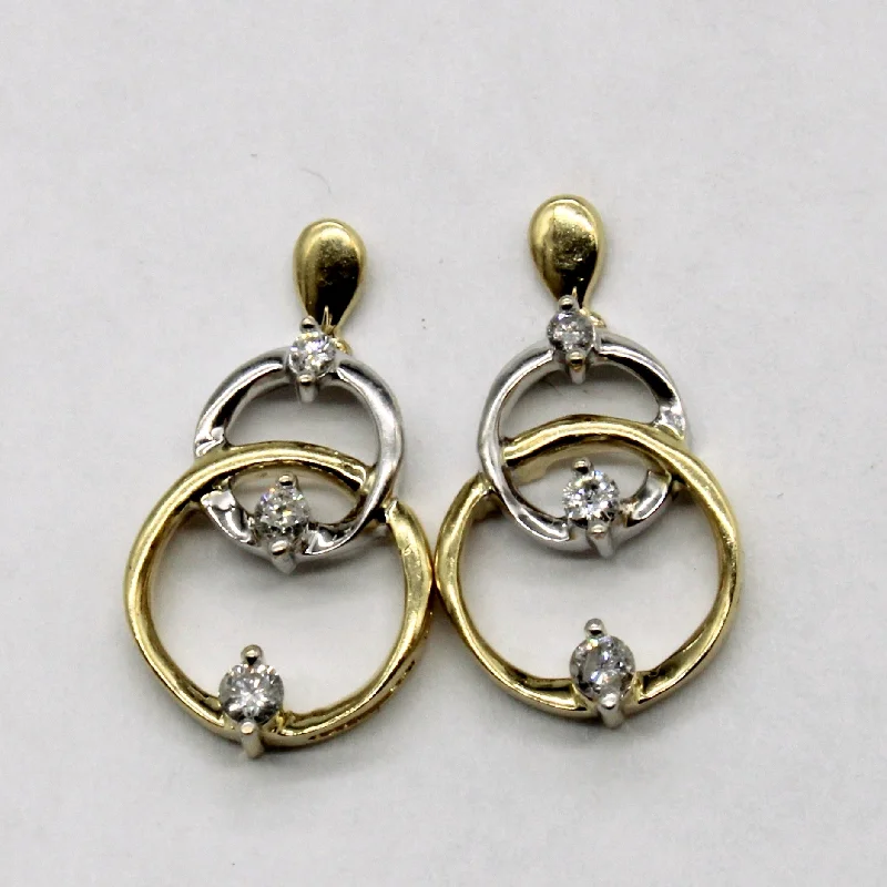 Diamond Drop Earrings | 0.14ctw |