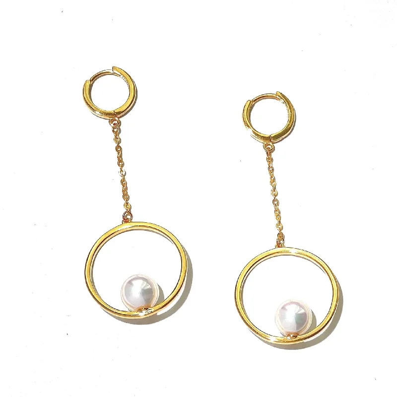 Peral Bead Drop Earrings