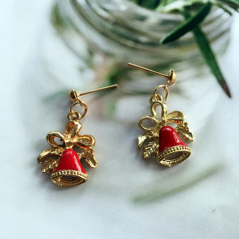 Jingling Bell Ear Studs