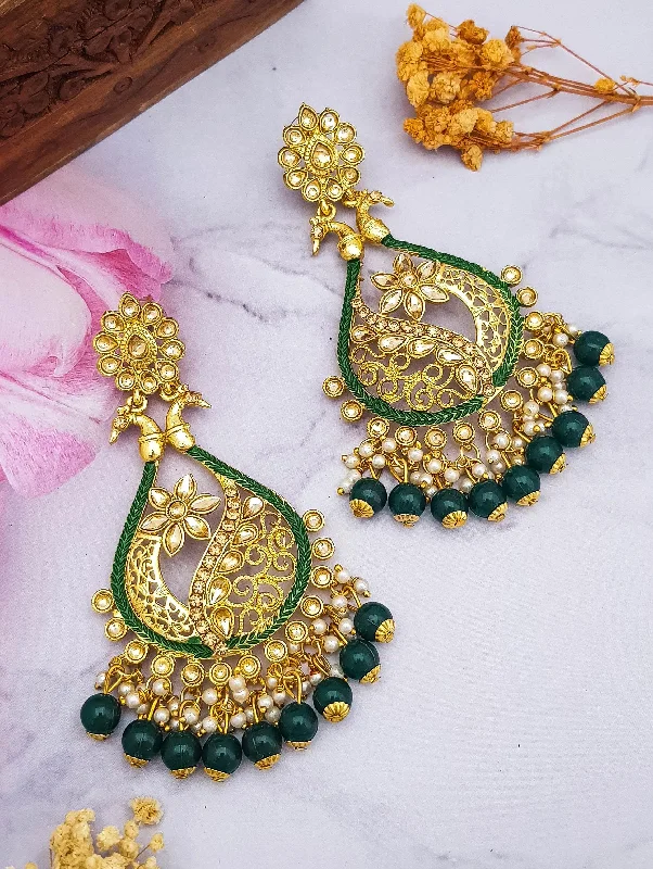 Gold Plated Dangler Earrings