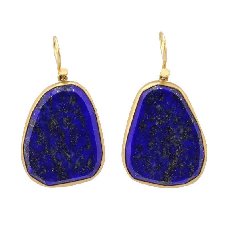 Lapis Drop Earrings