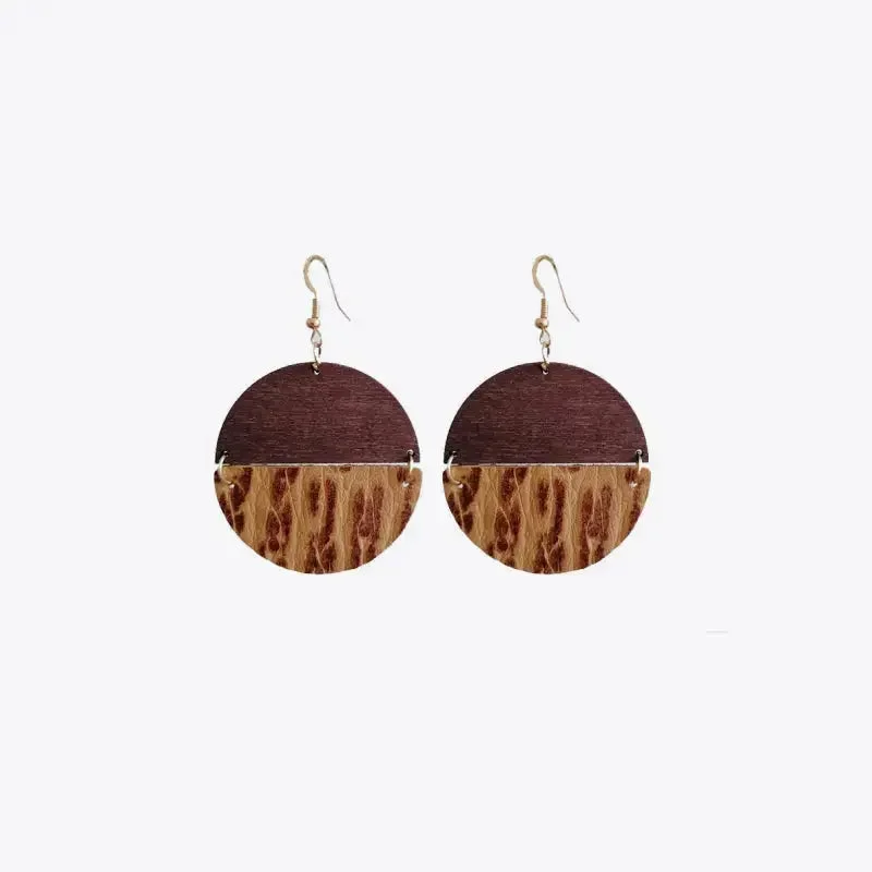 LOVCIA Round Drop Earrings