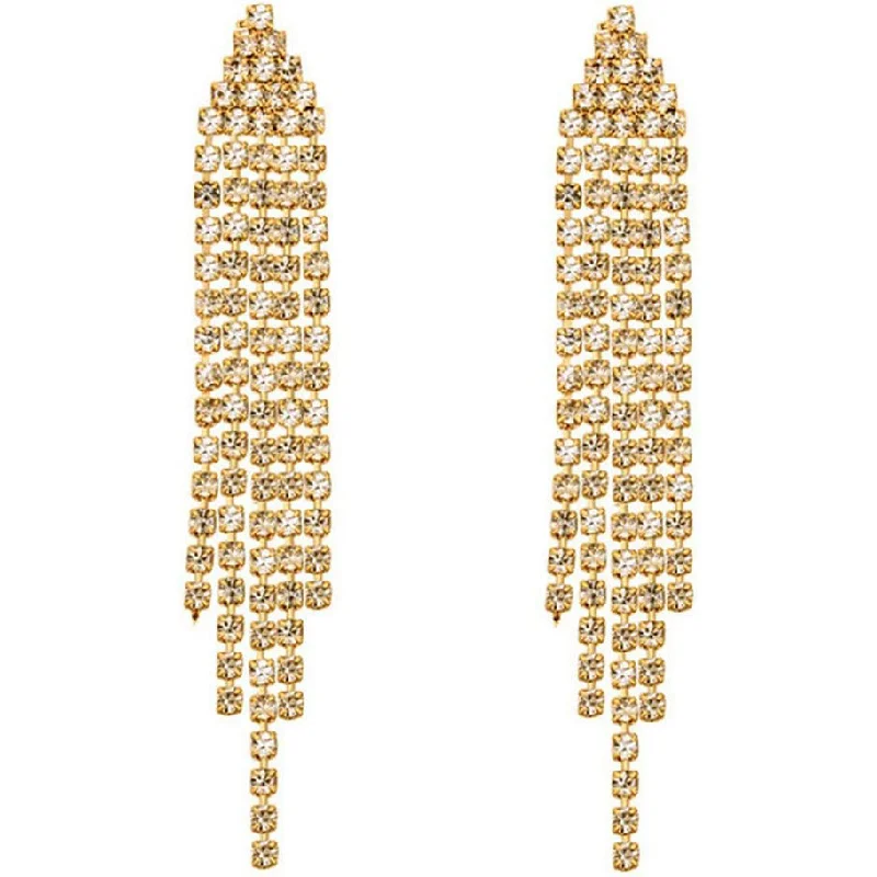 Tassel Linear Drop Earrings