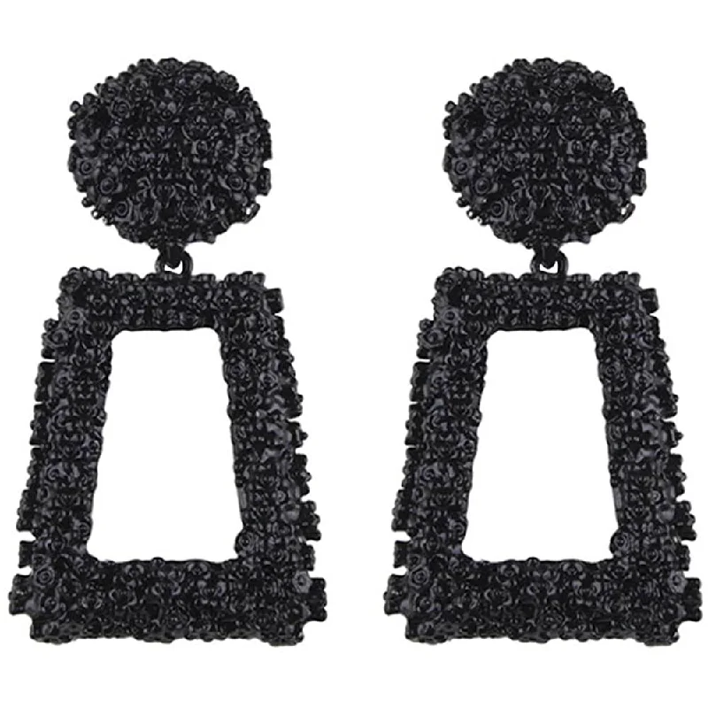 Women's Rectangular Geometric Drop Earrings